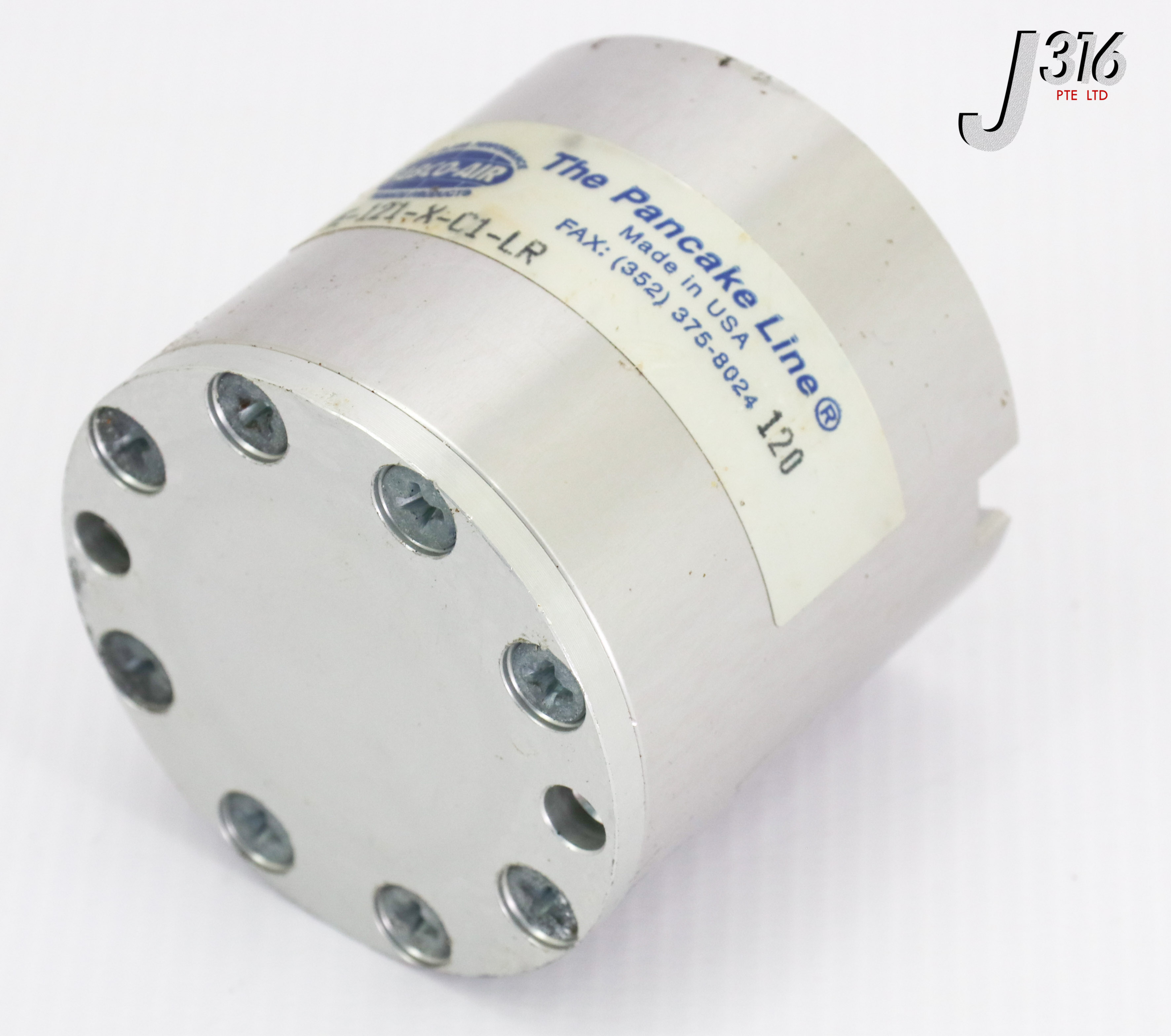 18192 FABCO-AIR PANCAKE CYLINDER ,1STROKE UE-121-X-C1-LR | eBay
